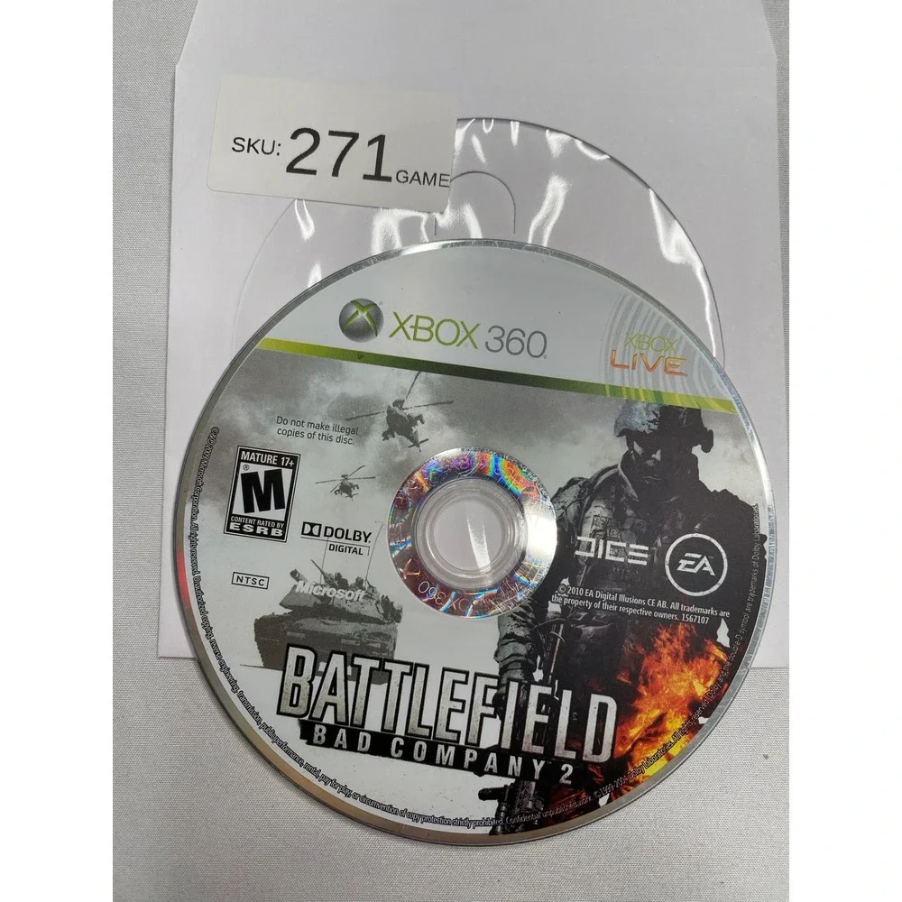 Battlefield Bad Company 2 Xbox 360